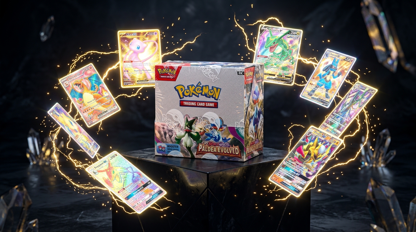 Pokémon TCG Coleção de Cartas e Booster Box